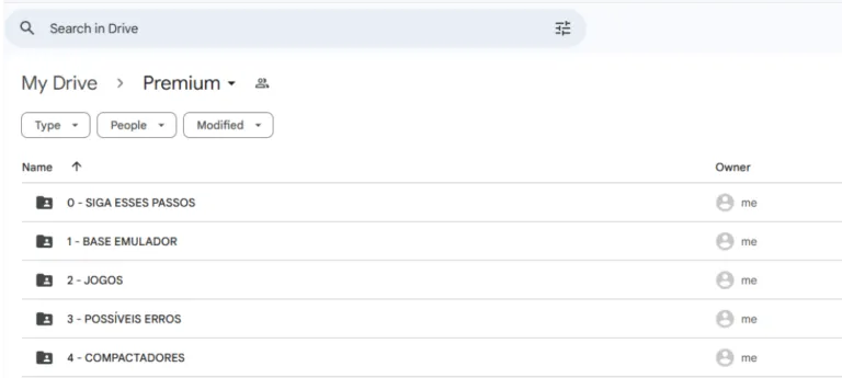 Drive de jogos | Playbox